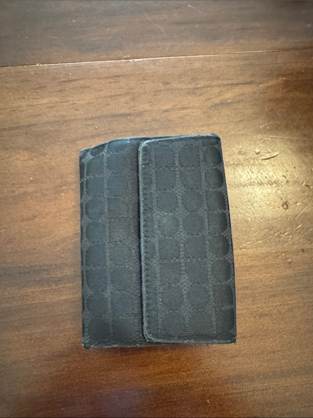 Kate spade black logo Card Holder Wallet